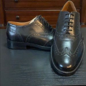 Men’s leather Cole Haan dress shoes